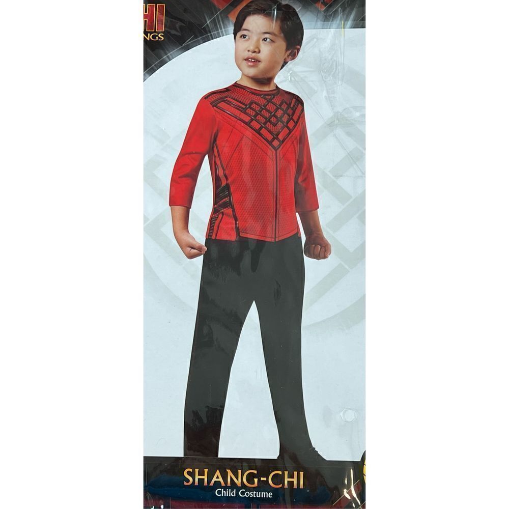 Marvel Legend of the Ten Rings Shang-Chi Halloween Costume Boys‎ Small 4-6 NWT